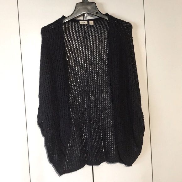 Cato Tops - Cato Women’s Knit Cardigan Size Large Navy Blue Sleeveless Cardigan